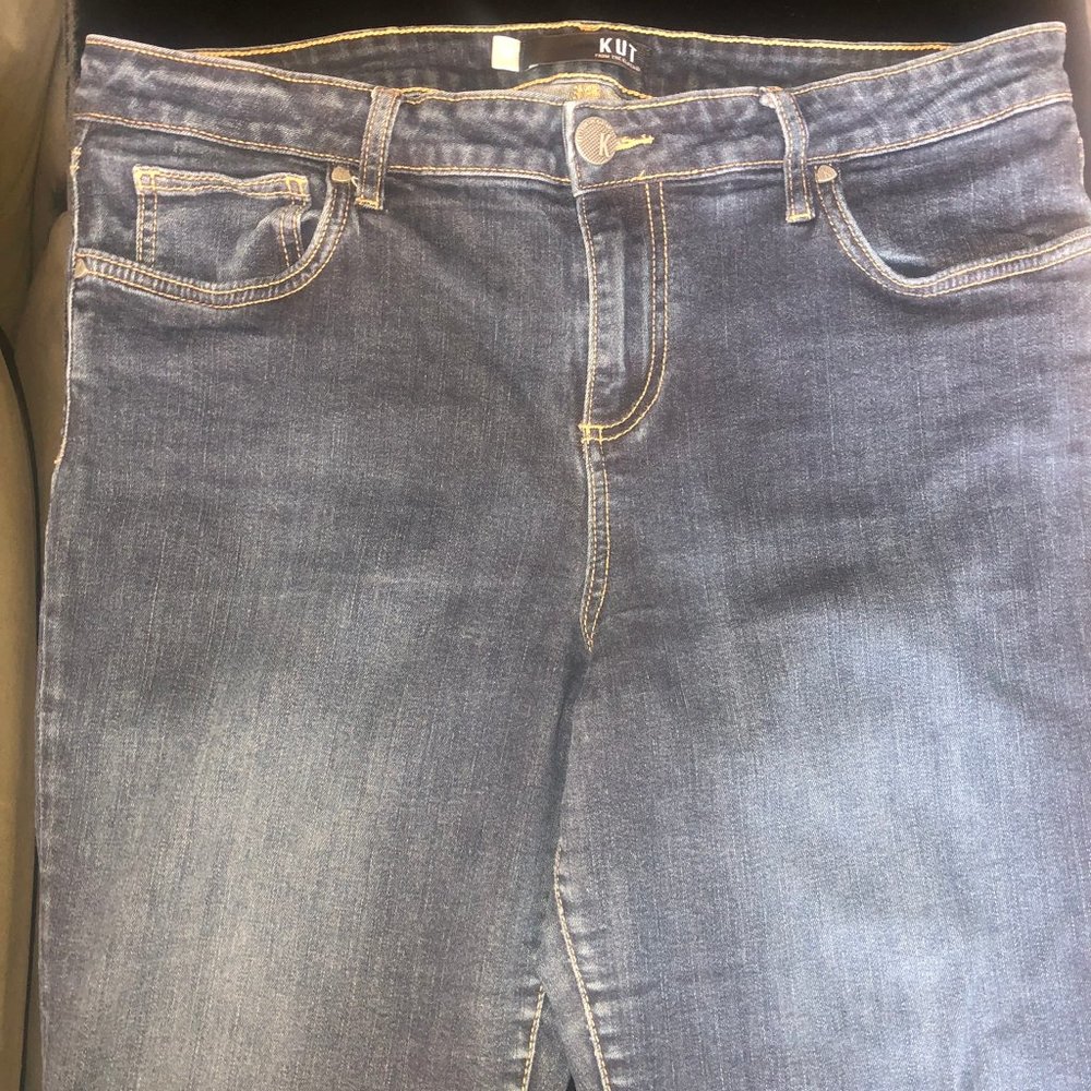 KUT Diana Kurvy Ankle Skinny Jeans